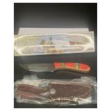 Chipaway Wyoming, Pass Bowie knife with frost