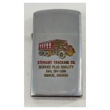 STEWART TRUCKING slim ZIPPO