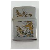 Fishing scene ZIPPO