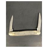 Queen double bladed pocket knife