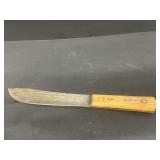 Old Hickory SHAPLEGHS hammer forged knife, 18