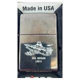 USS BATAAN ZIPPO ï¿½01