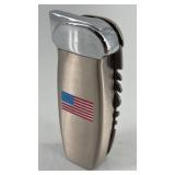 American Flag lighter Knife