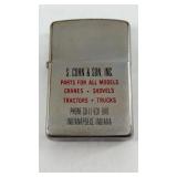 COHN & Son advertising ZIPPO IIII IIII