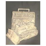 Euclid bulldozer watch fob