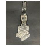 Euclid bulldozer watch fob