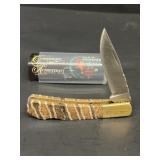 Hen and rooster pocket knife