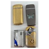 4 Butane Lighters