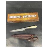 Medieval toothpick knife