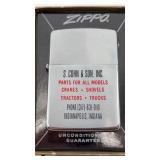 COHN & Son advertising ZIPPO early