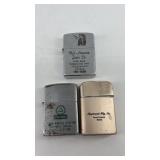 Variety of Advertising Lighters