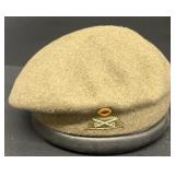 Military West German wool beret, tanker, panzer