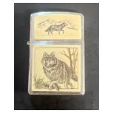 Zipper wolf lighter