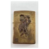Rodeo ZIPPO F VIII *has been monogrammed*