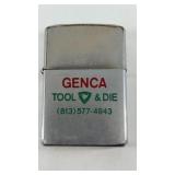 GENCA tool & die ZIPPO// //
