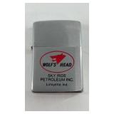 WOLFï¿½S HEAD ZIPPO //// ///