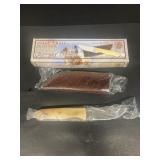 Chipaway Osage trail, Skinner knife, genuine b