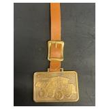 Euclid construction truck watch fob