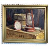 Ray Stevens painting, 16'x20', 'The Granite Dipper