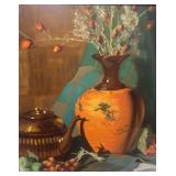 Ray Stevens, 'Orange Vase', 24x20'