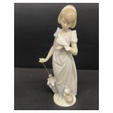 Lladro 7611 summer stroll, porcelain figure
