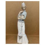 Lladro walking, the dog, retired figure  4893