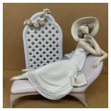 Lladro Garden of dreams statue signed on bottom