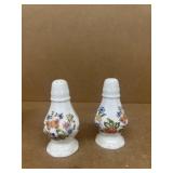 Aynsley salt and pepper shakers