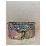 Brass planter