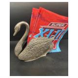 Swan napkin holder