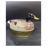 Duck candy jar