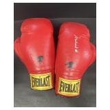 Muhammad Ali autographed boxing glove