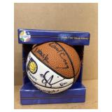 Autographed Indiana pacer basketball