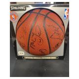 Autographed Indiana Pacers basketball