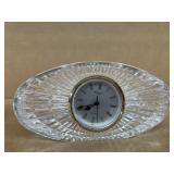 Waterford crystal clock