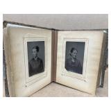 Tin type photo album