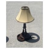 Gun design  table lamp with drawer