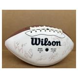 Wilson, NFL autographed football