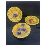France decorative plates One has a chip