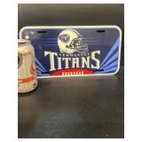 Tennessee Titans, plastic license plate