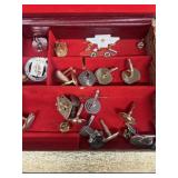 Cuff links costume jewelry