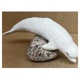 Platypus sculpture