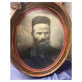 Oval early photo of man