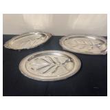 Silver plated trays