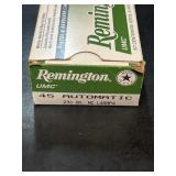 Remington 45 automatic box of 50 amm0--NO SHIPPING