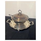 Silver plated server