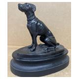 Bronze dog statue-NO SHIPPING