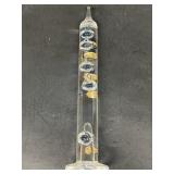 Glass tube thermometer