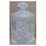 Richmond Baking Co. Lead Crystal Jar