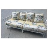 Wicker sofa (Kept inside)